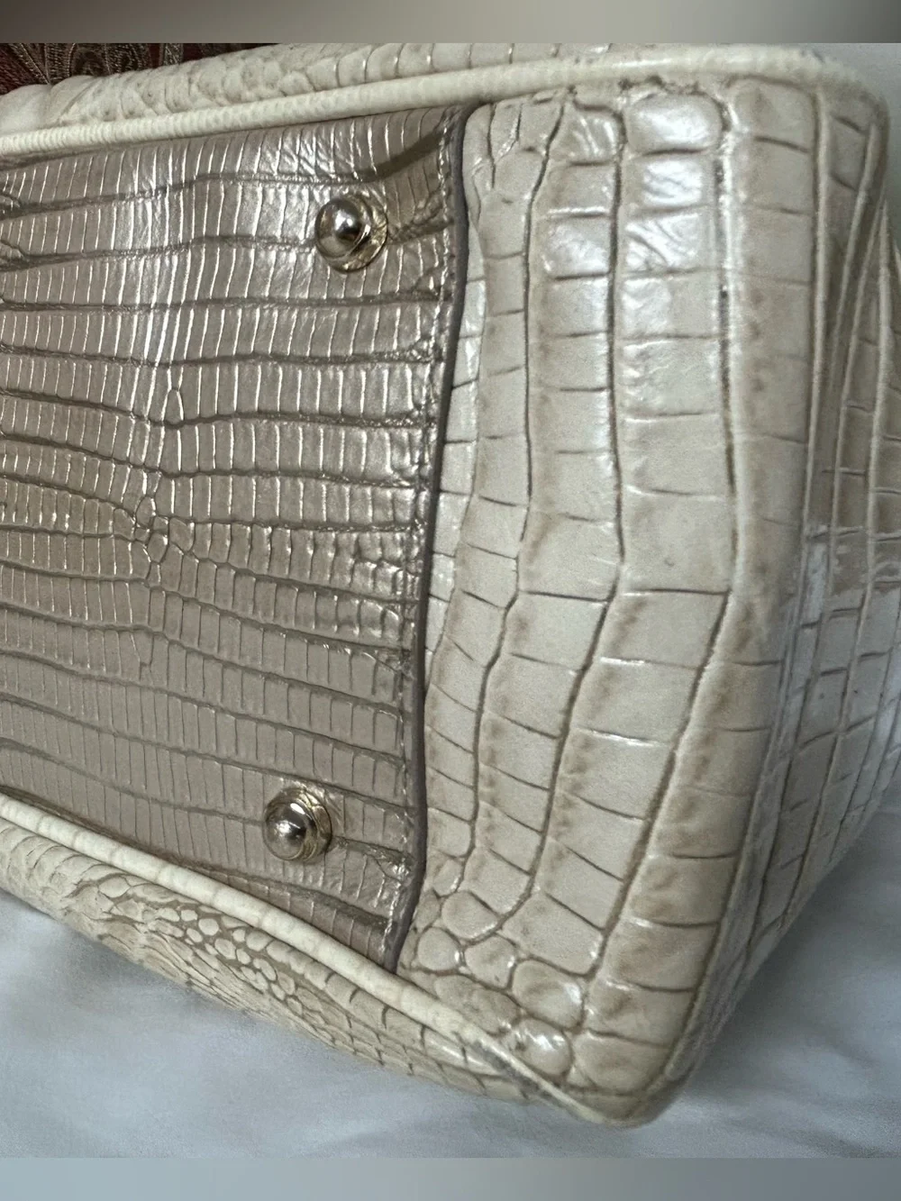 Brahmin Ruby Melbourne Satchel in EUC